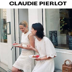 2折起+叠9折 开叉半身裙€35Claudie Pierlot 美裙狠价👗碎花裙€58 朴敏英西装裙€62