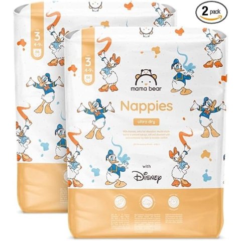 性价比超高！德亚自营干爽型尿布 172 片 