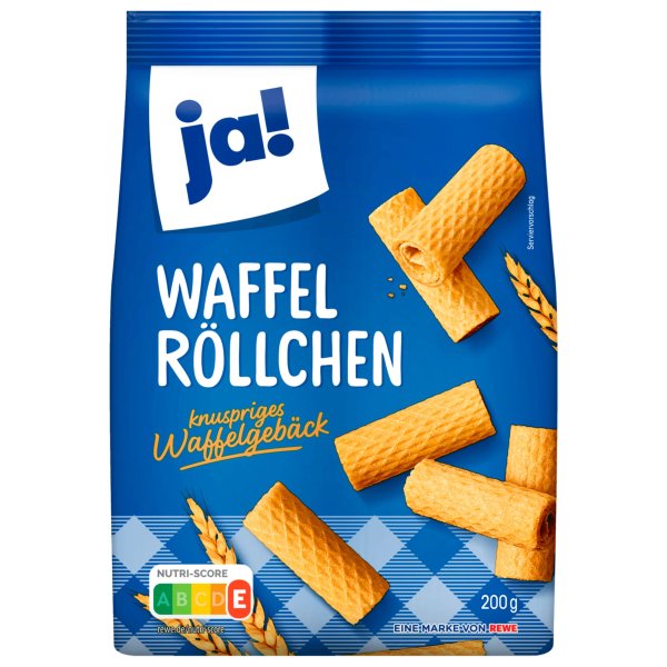 Waffelrollchen 200g