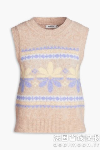 Sandro针织马甲