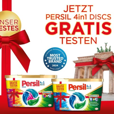 开始啦！又省一杯奶茶钱薅羊毛：Persil 洗衣凝珠免费试用 价值€5.95返现