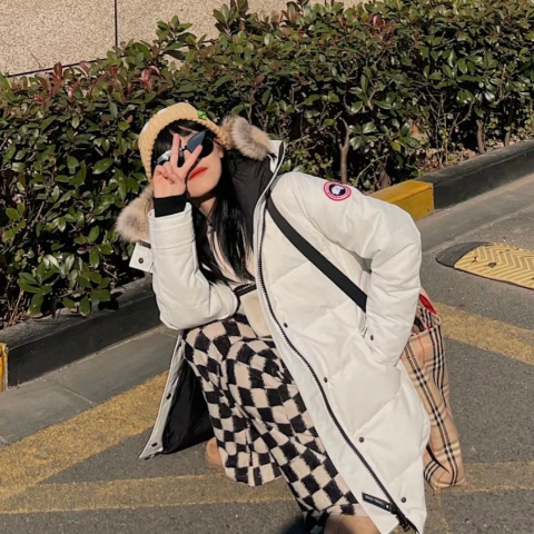 Canada Goose石灰色！经典款Rossclair 羽绒服