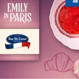 Lidl x Emily in Paris联名