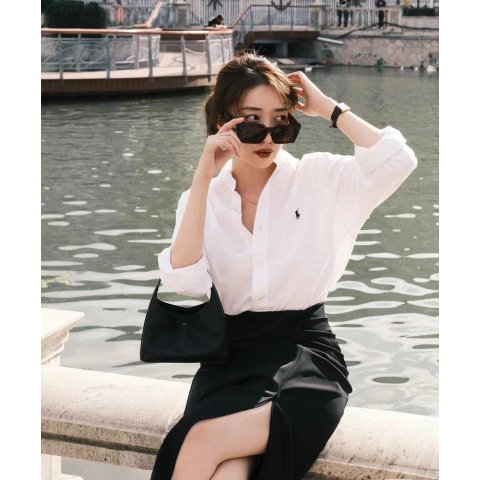 Polo Ralph Laurenlogo白衬衫