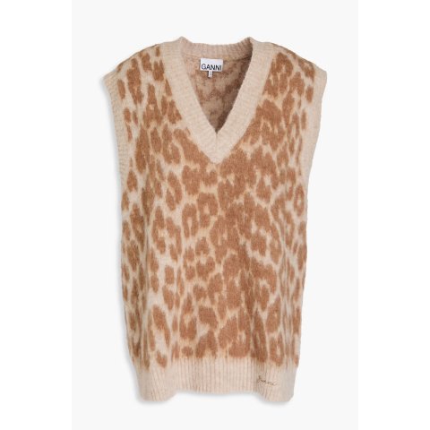 马海毛混纺背心