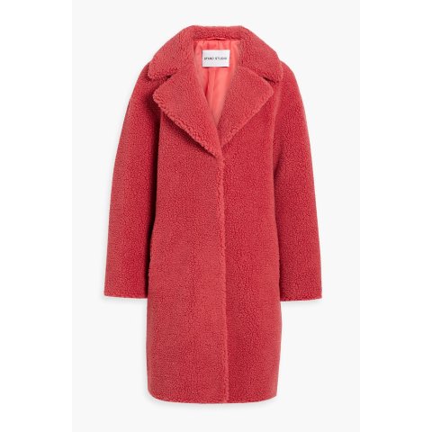 STAND STUDIO桃粉色！泰迪熊大衣