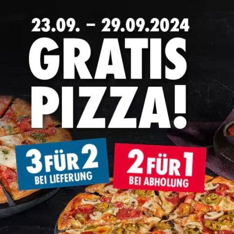 €9拿下2个25cm 仅到本周日Domino‘s 披萨周🍕自取买1送1 外卖买2送1 晚餐这不就有了