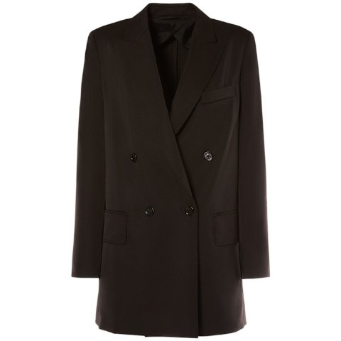 Max Mara羊毛混纺西装大衣