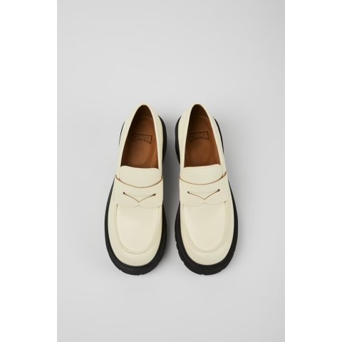 Camper白色很好看欸！！Milah 乐福鞋