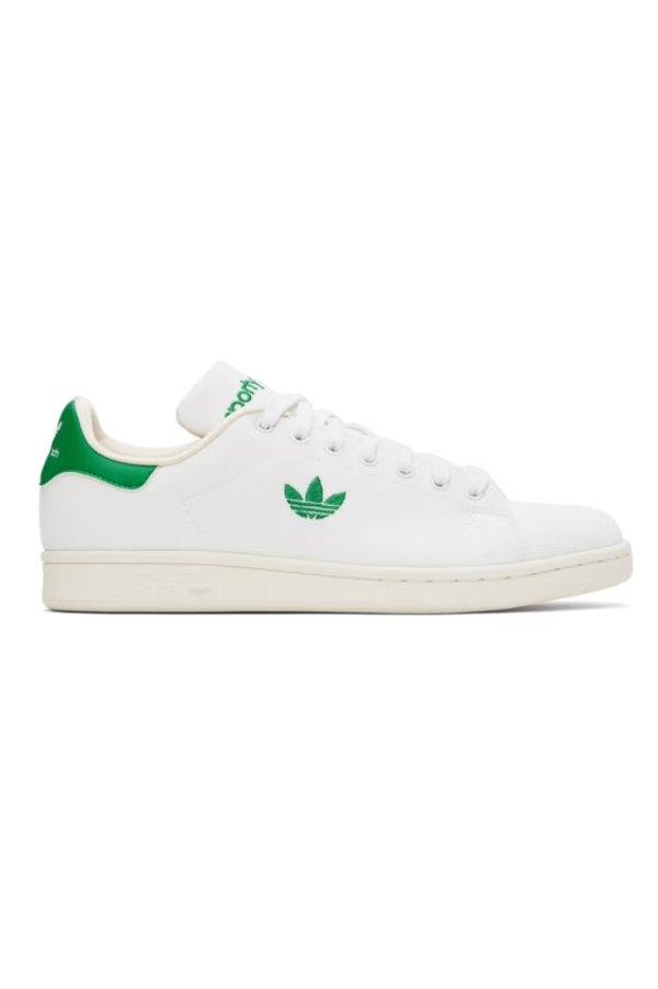 白色 adidas Originals 联名 Stan Smith 运动鞋