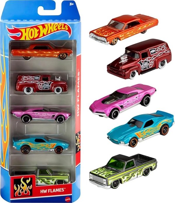 Hot Wheels 5个小汽车套装