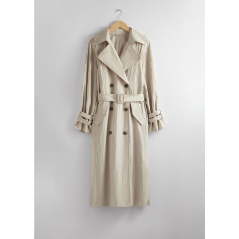 & Other Stories廓形飘逸风衣