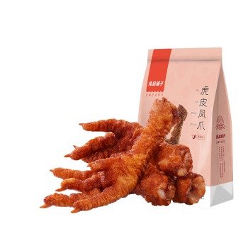 良品铺子 虎皮凤爪200g(香辣味)卤味鸡爪肉干肉脯鸡肉类休闲零食独立小包-知买全球