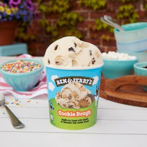 Ben & Jerry's 快闪店免费冰淇淋🍦庆祝cookie dough 40周年