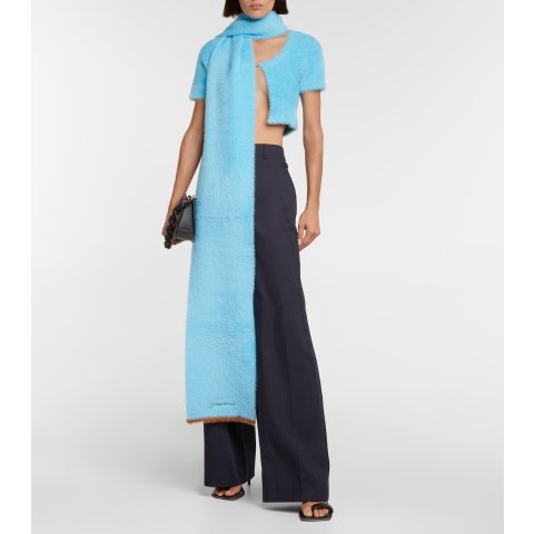 Jacquemus这款真的不错！！超级绒围巾