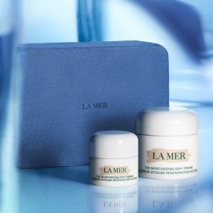 La Mer拿全14件礼物 价值€419云绒霜15ml+60ml