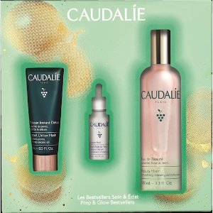 Caudalie还有满赠小礼物！淡斑小奶瓶+面膜+皇后水