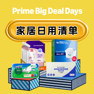 Prime Day：家居清洁 必囤榜单 - 洗衣服€0.2/次，洗地机半价