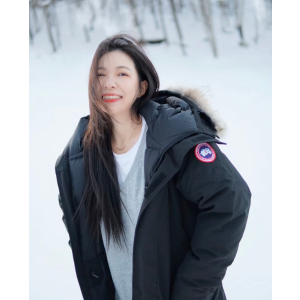 Canada Goose6折还在等什么！Langford 羽绒服深蓝