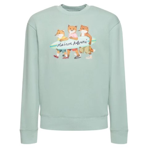 Maison Kitsune狐狸印花卫衣