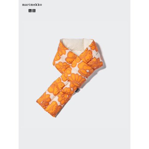 Uniqlo给秋冬增加点色彩吧花花围巾