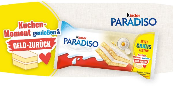 kinder Paradiso 饼干