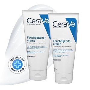 CeraVe保湿面霜2支身体和面部保湿霜 2 x 177ml