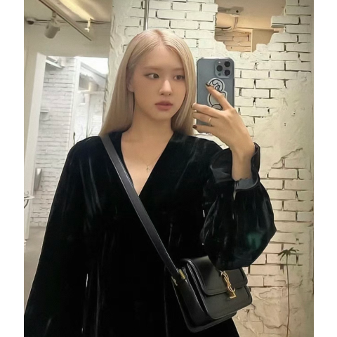 Saint Laurent@Rose同款！斜挎包