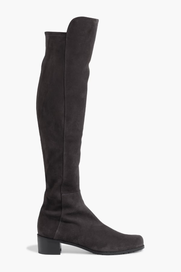 Allserve suede over-the-knee boots