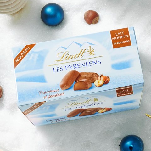 限时7.5折 封面仅€5.24/盒冬季限定！Lindt 法国瑞士莲冰山巧克力 一年只卖1次