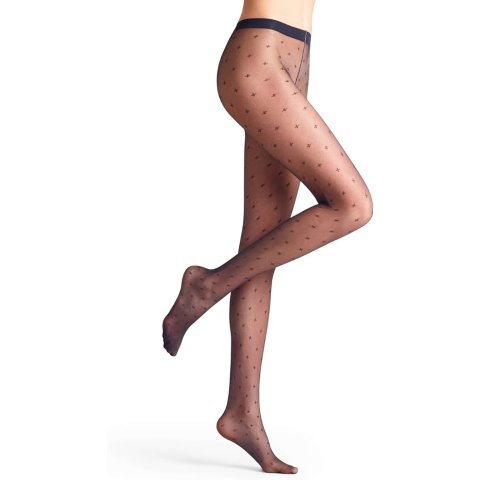 Falke十字花超薄款连裤袜