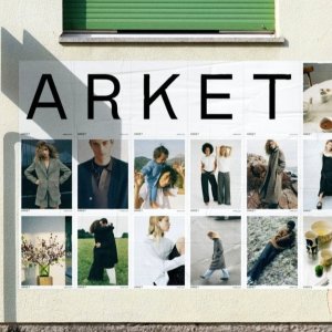 Arket 质感上新 lemaire风侧系扣衬衫€68 围巾大衣€214