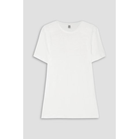 Toteme基础版型王者！亚麻T恤