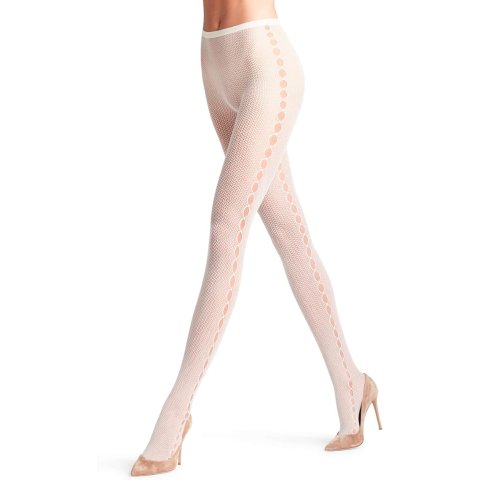 Falke纯欲白色连裤袜