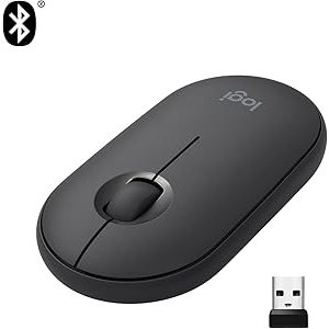 Logitech鹅卵石鼠标半价啦蓝牙鼠标