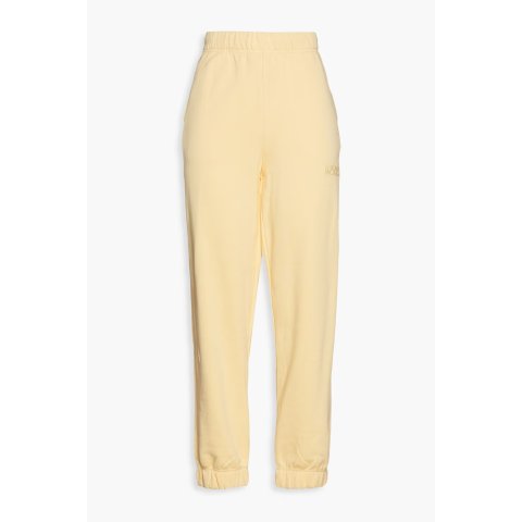 Ganni鹅黄色！休闲裤