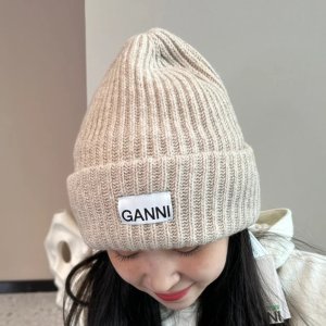 Ganni羊毛冷帽