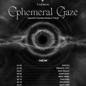 竟然加场！SHINee成员李泰民世界巡演《Ephemeral Gaze》