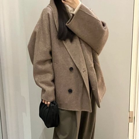 COScos你是会做大衣的！！羊毛翻领大衣