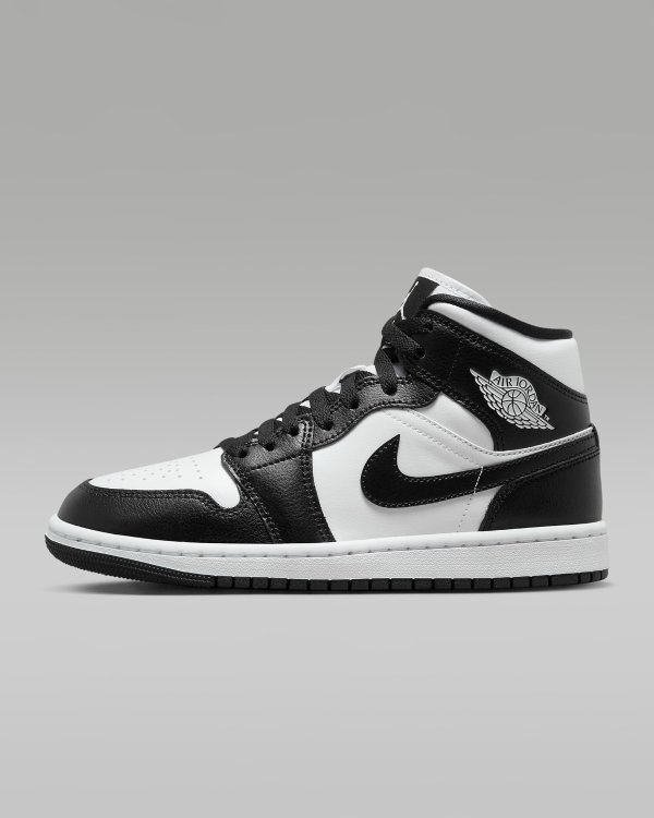 Air Jordan 1 Mid 熊猫色