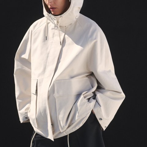 COS连帽工装夹克