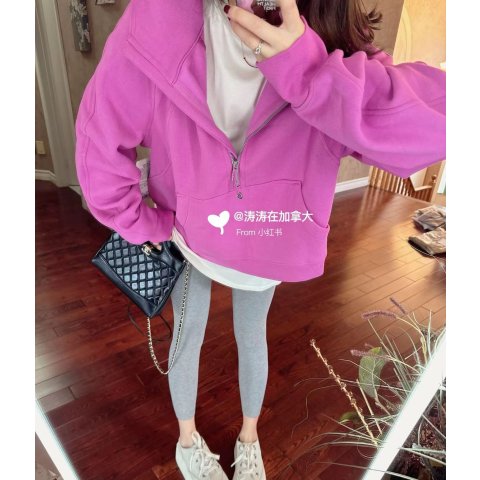 Lululemon@涛涛在加拿大Scuba卫衣