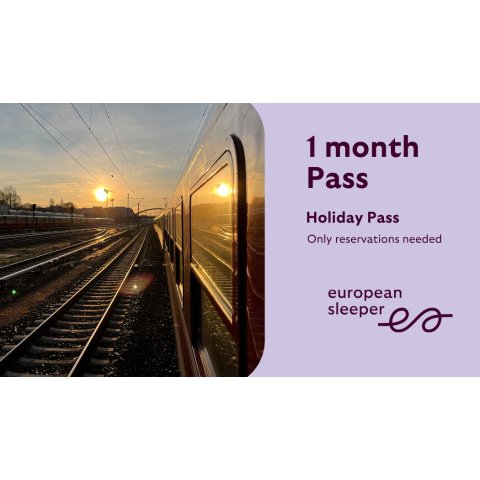 一个月通票The European Sleeper Pass