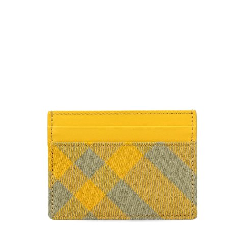 Burberry格纹卡包