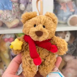 Jellycat 全线黑五价！圣诞限定挂件、邦尼兔、姜饼人 快冲！