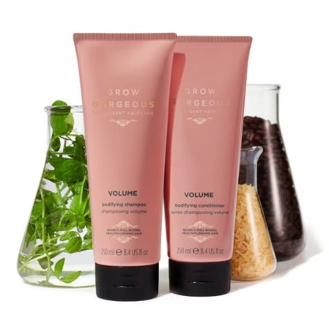 Grow Gorgeous洗完巨蓬松！半价闭眼冲！丰盈洗护套装