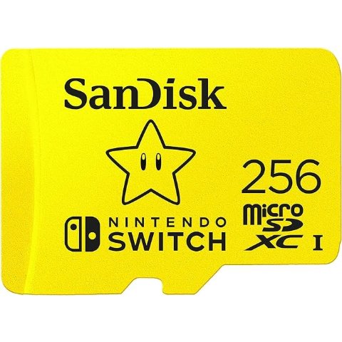 Switch 256G 储存卡 黄色