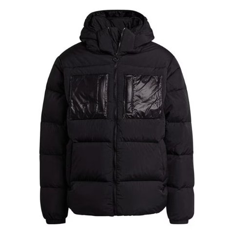 adidas Originals黑色面包服