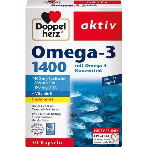 鱼油Omega-3 1000 30粒 x 2盒