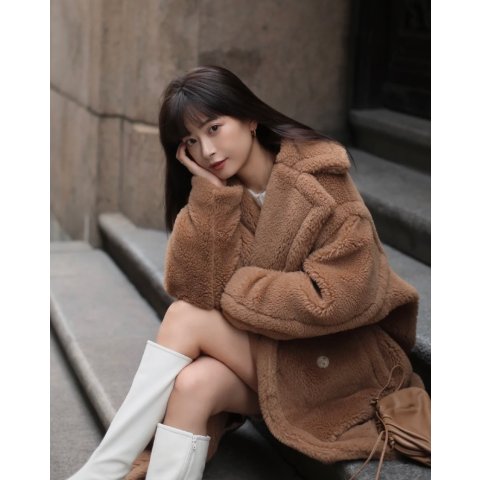 Max Mara超萌一只熊！泰迪熊大衣